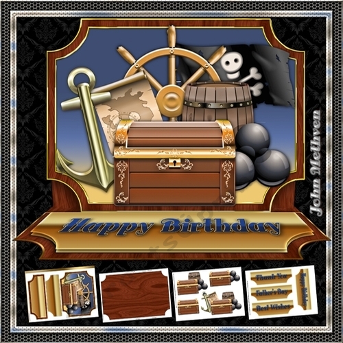 Pirate Easel