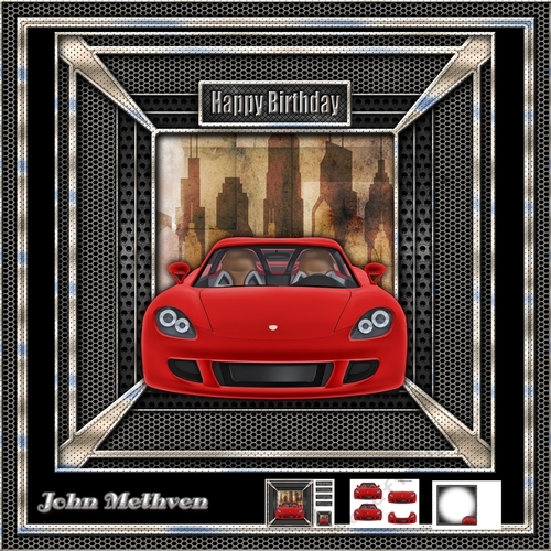 Red Sports Car Mini Kit