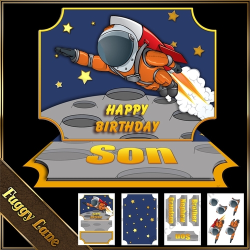 Spaceman Easel Mini Kit