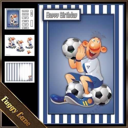 Football 3 Page Mini Kit