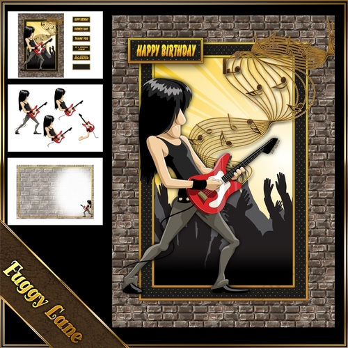 Rock Guitar A5 Mini Kit