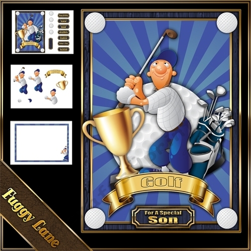 Golfer A5 3 Page MIni KIt