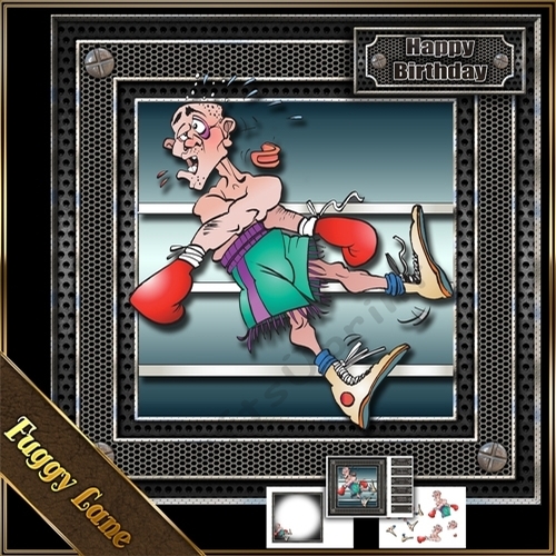 Hope Your Birthday Is A Knockout Mini Kit