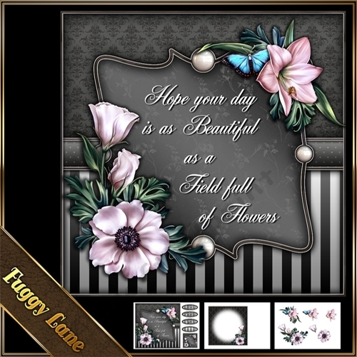 Field Of Flowers 8X8 Mini Kit