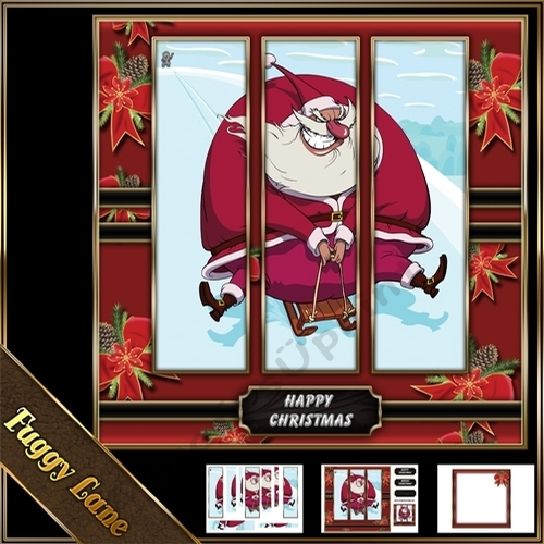 Bad Santa 8x8 Pyramage Mini Kit