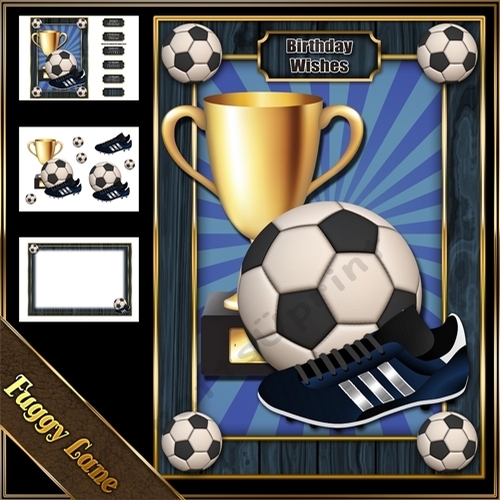 Football 3 Page Mini Kit