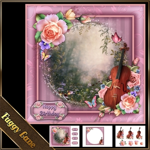 Floral Melody 8x8 Mini Kit