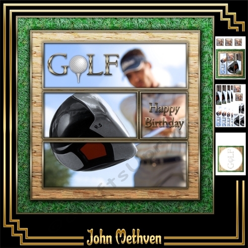 Golf 8x8 Pyramage 3 Page Mini Kit 