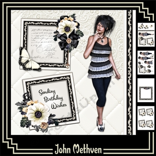 Deep in Thought 8x8 4 Page Mini Kit