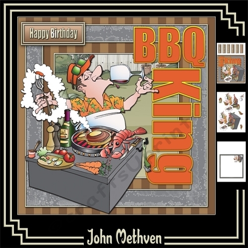BBQ King 8X8 Mini Kit