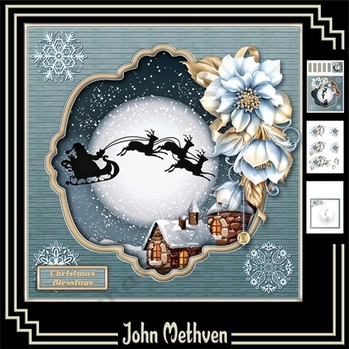 Christmas Delivery 8x8 Mini Kit
