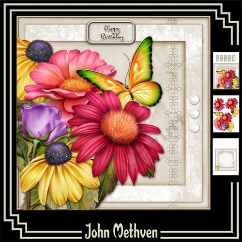 Floral Delight 8x8 Mini Kit