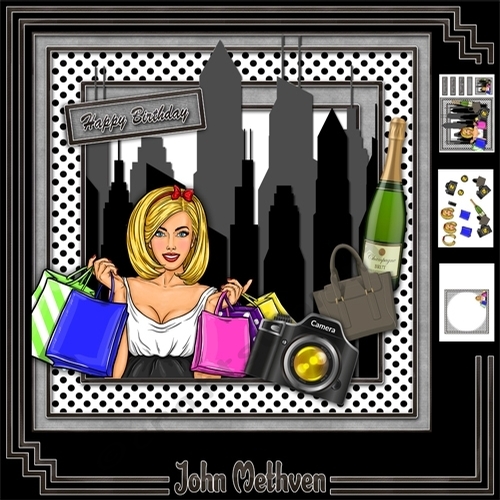 The Happy Shopper 8x8 Mini Kit