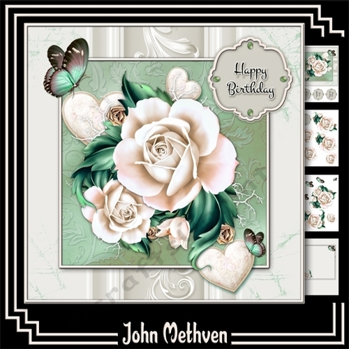 Echoes Of Jade  8x8 4 Page Mini Kit