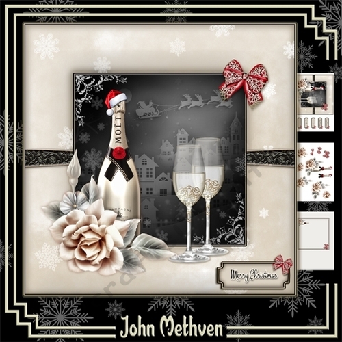 Christmas Tipple 8x8 Mini Kit