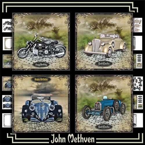 4 Male Transport Mini Kits