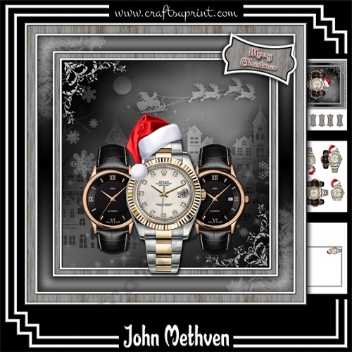 Christmas Time 8x8 Mini Kit