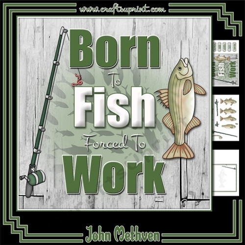Born To Fish 8x8 Mini Kit