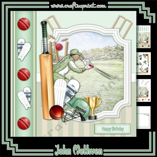 Cricket 8x8 4 Page Mini Kit