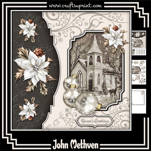 Festive Church 8x8 Mini Kit
