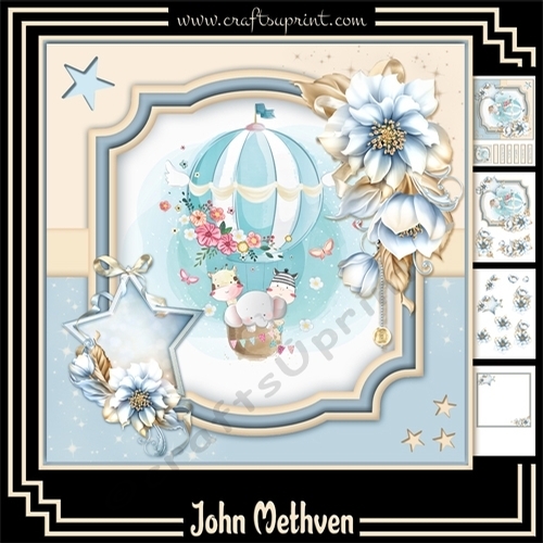 Up Up and Away 4 Page 8x8 Mini Kit
