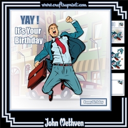 YAY! its your Birthday 8x8 Mini Kit