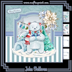 The Festive Polar Bear