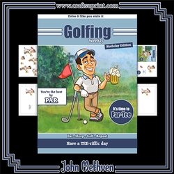 cup1128194_1884 - Golf Magazine Birthday Card