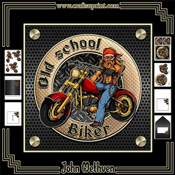 Old School Biker