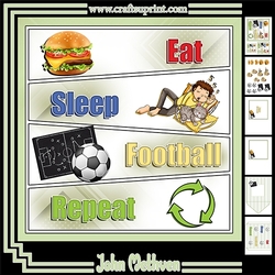 Eat, Sleep, Football, Repeat!