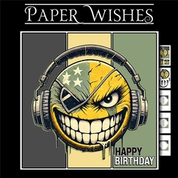 Game On, a gamer birthday card mini kit.