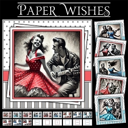 1950s 18 page pyramage mini kit