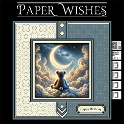 Wish upon a moon 7x7 mini kit