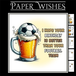 Birthday Goals Mini Kit – A Kick of Birthday Banter! 7x7 mini kit