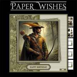 Robin Hood Mini Kit – A Legendary Birthday in Sherwood Style 7x7 pyramage mini kit