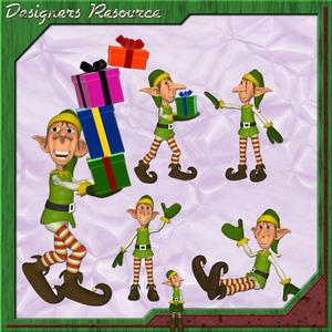 9 Christmas Elves