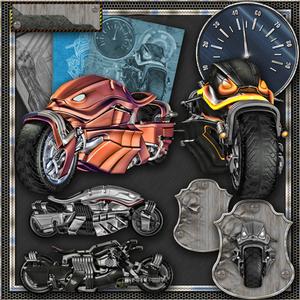 Futuristic Motorcycle Resource Pack