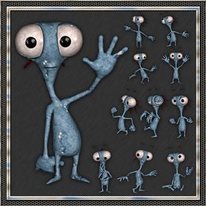 11 Alien Png's