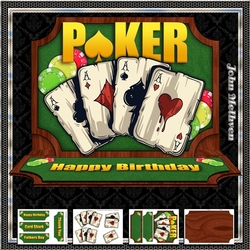 Poker Easel
