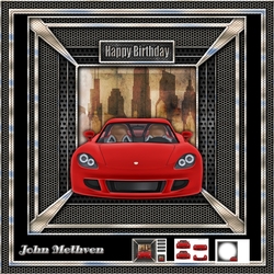 Red Sports Car Mini Kit