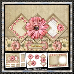Floral 3 Page Mini Kit
