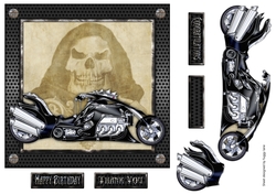 Fantasy motorcycle 7X7 Topper