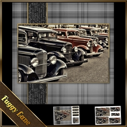 Vintage Car Pyramage Mini Kit