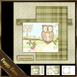 Owl 3 Page Mini Kit