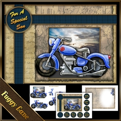 A5 Biker 3 Page Mini Kit