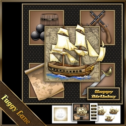 Pirate 3 Page 8X8 Mini Kit