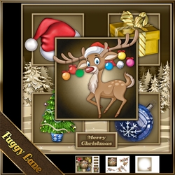 Rudolph 3 Page Mini Kit