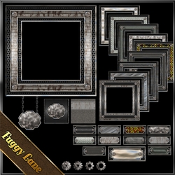 Designers Resource Mega Pack Metal Frames and Tiles