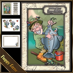Fishing You A Happy Birthday A5 Mini Kit
