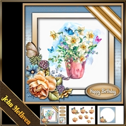 Floral 8x8 Mini Kit